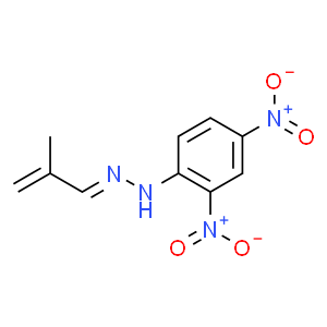 甲基丙烯醛-2，4-二硝基苯基腙